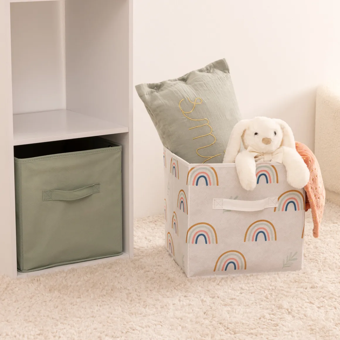 2 bacs rangements enfant