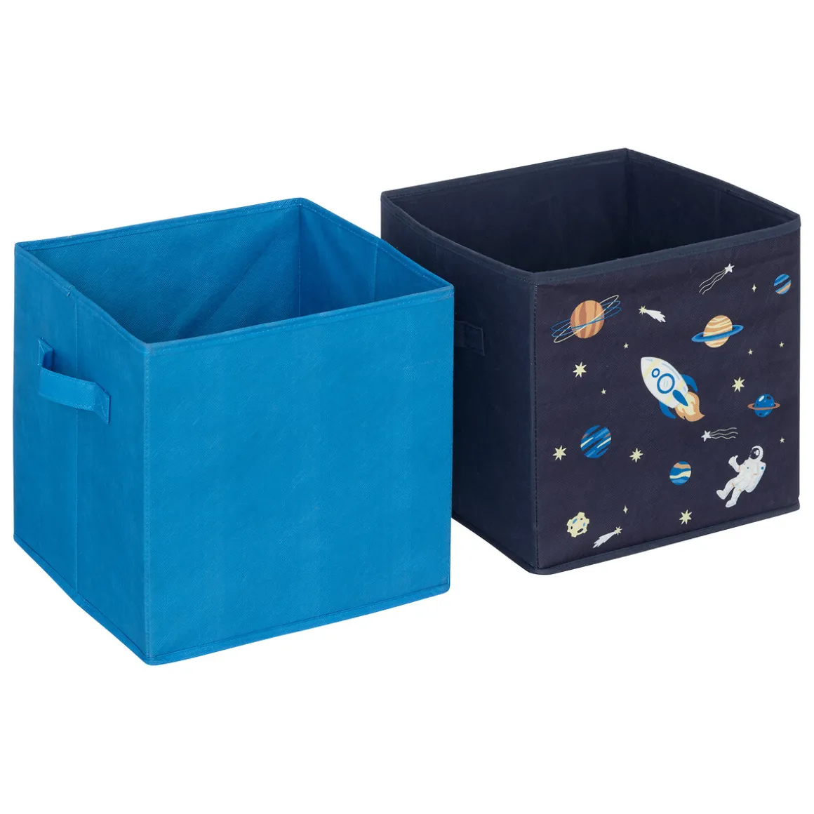 2 bacs rangements enfant "Espace"
