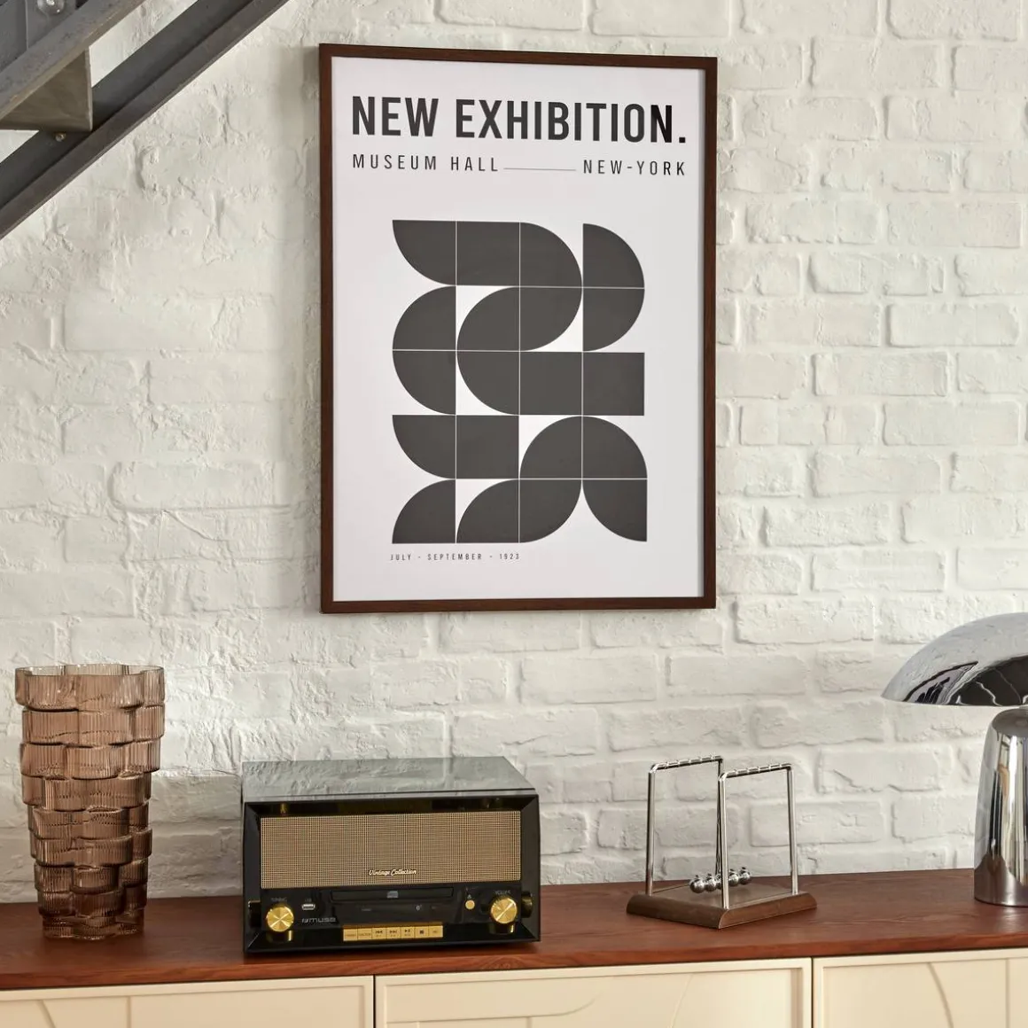 Affiche encadrée "Adem"