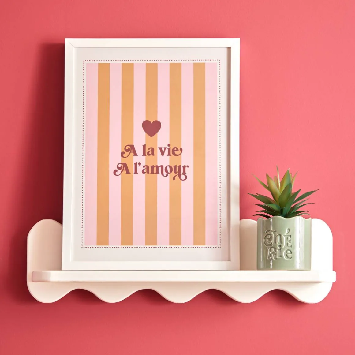 Affiche encadrée "Cheri"