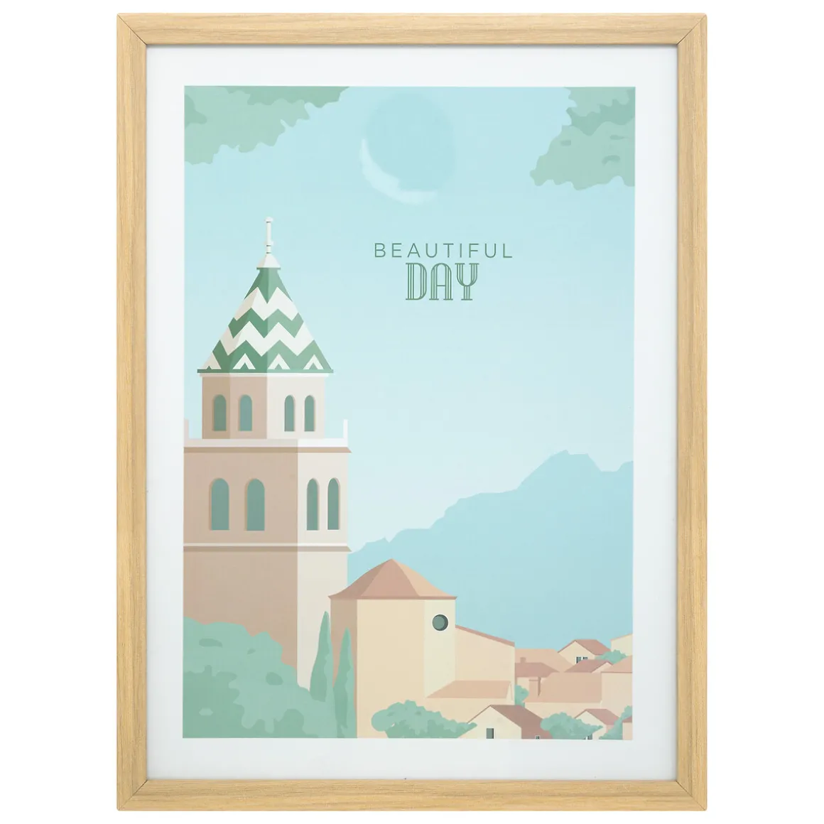 Affiche encadrée day "François"