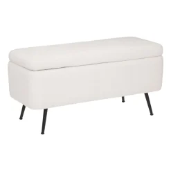 Banc coffre bouclette "Aurora"