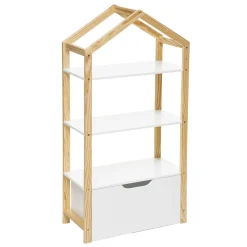 Bibliothèque enfant "Maison"