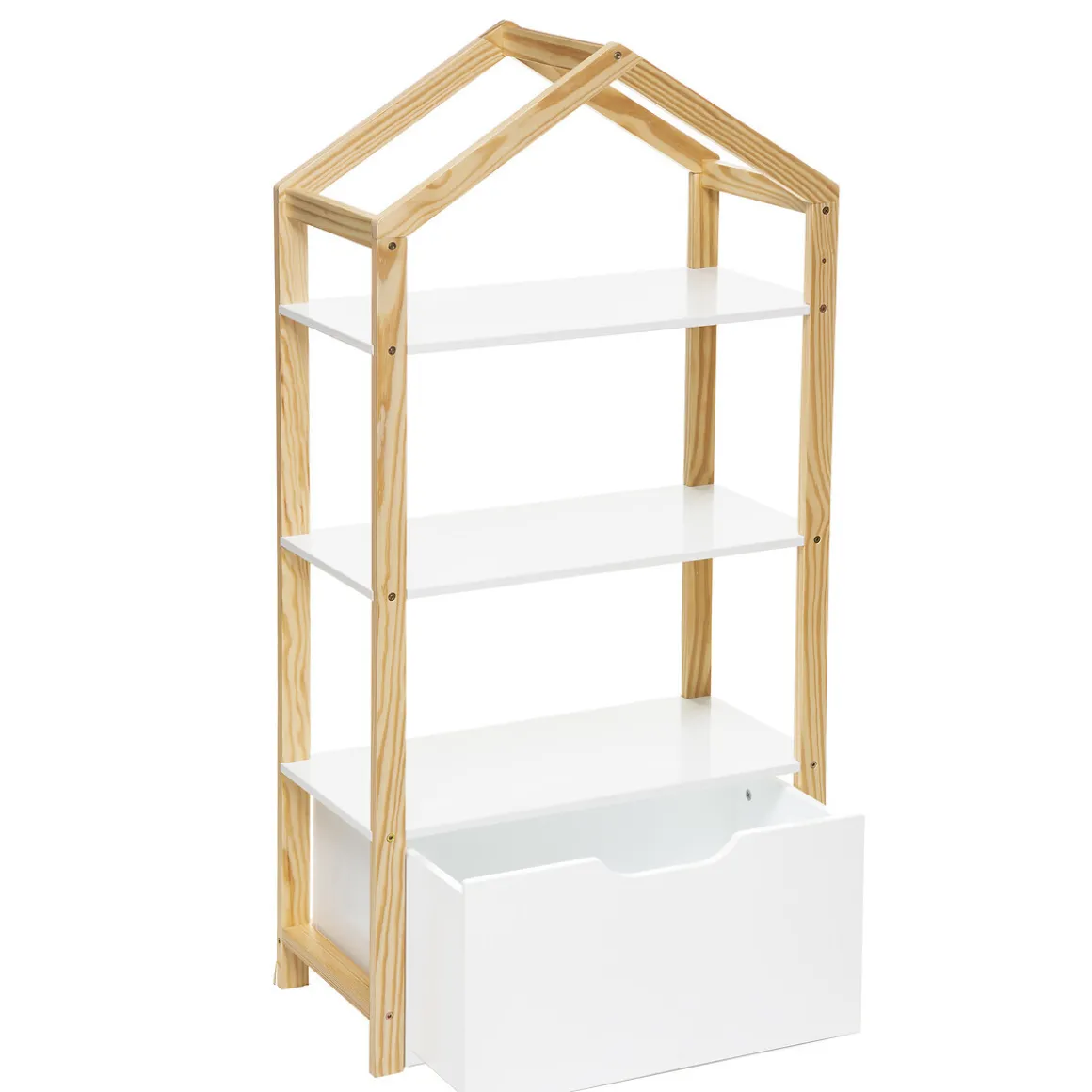 Bibliothèque enfant "Maison"