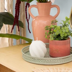 Bougie torsadée "Wild Romance"