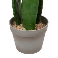 Cactus artificiel en pot 