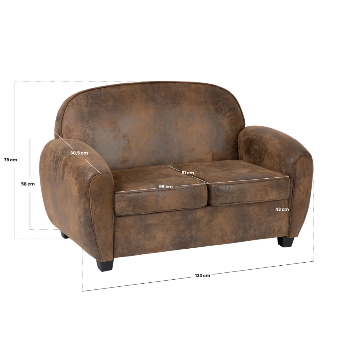 Canapé club "Stanis"