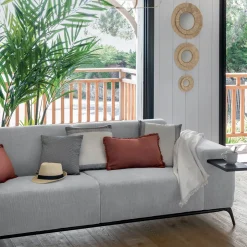 Canapé velours côtelé "Chris"