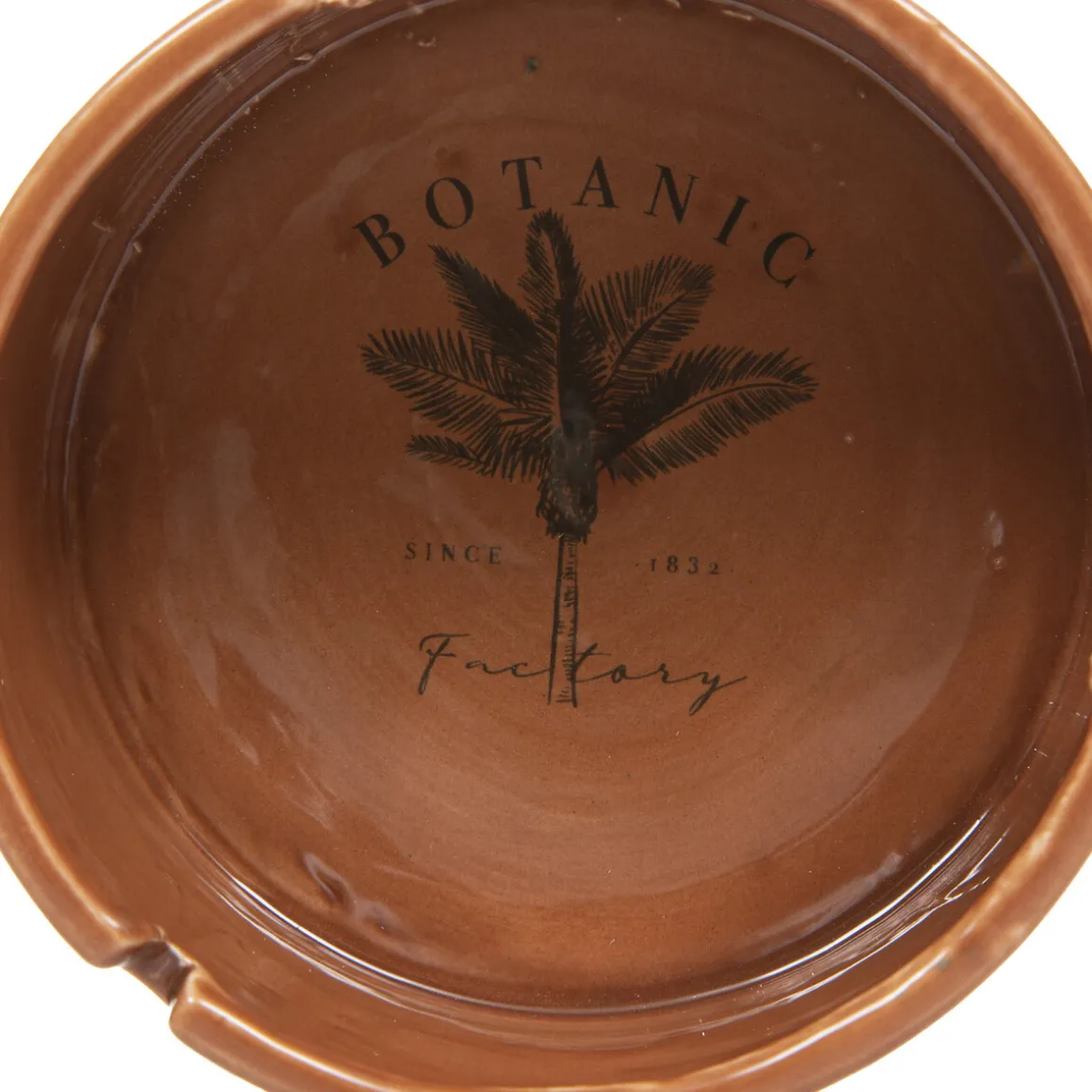 Cendrier "Bota"métal, céramique