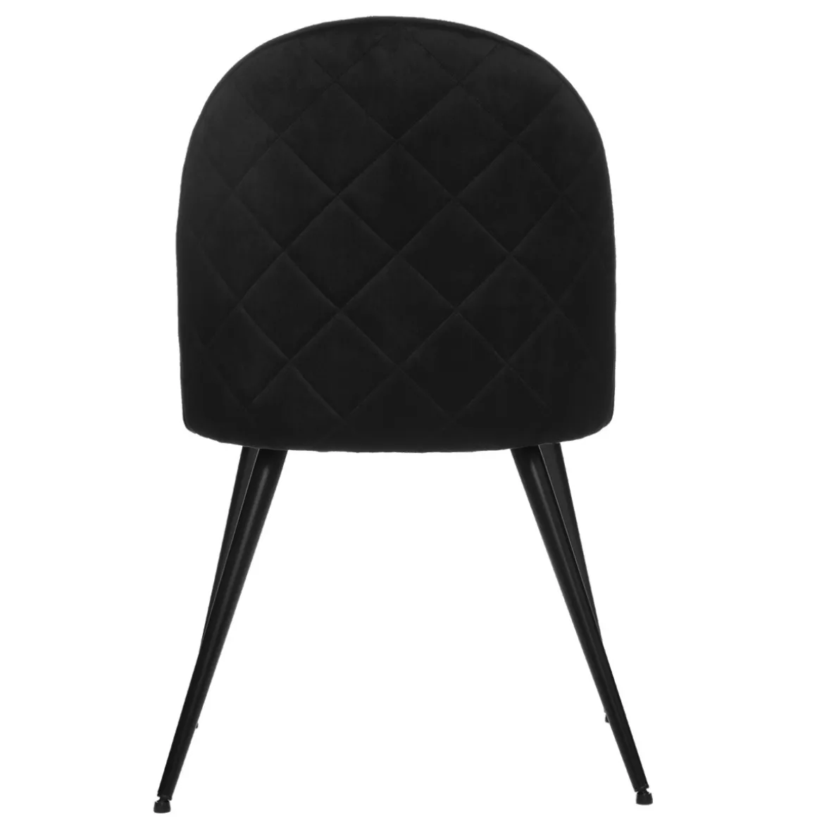 Chaise "Slano", pieds métal noir