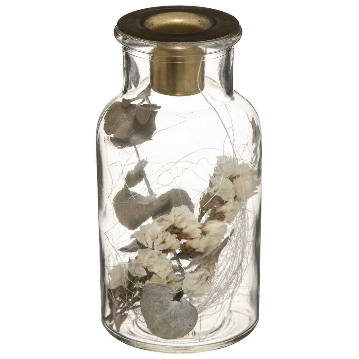 Chandelier fleurs sechées