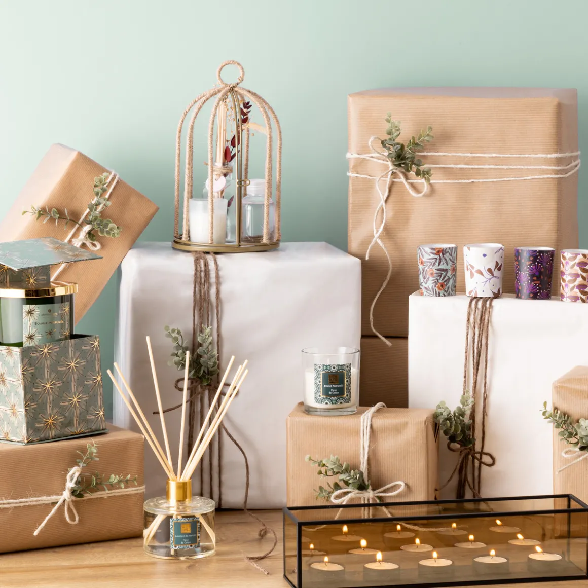 Coffret cadeau cage "Paola"