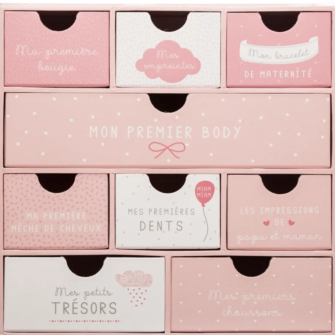 Coffret cadeau de naissance "Royaume des souvenirs"