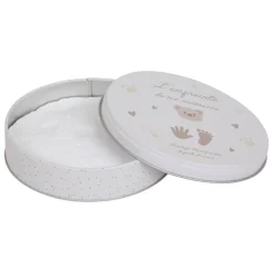 Coffret empreinte avec peluche
