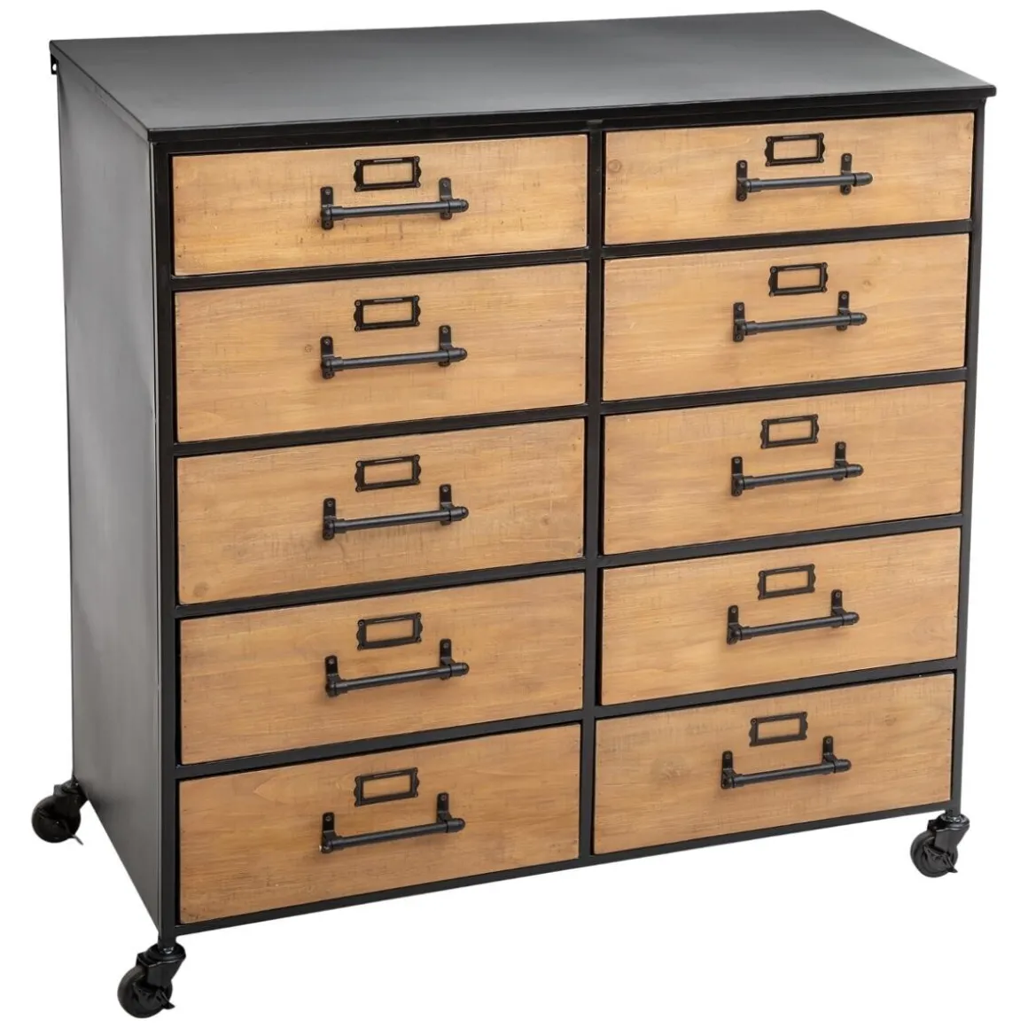 Commode double 10 tiroirs "Baris"