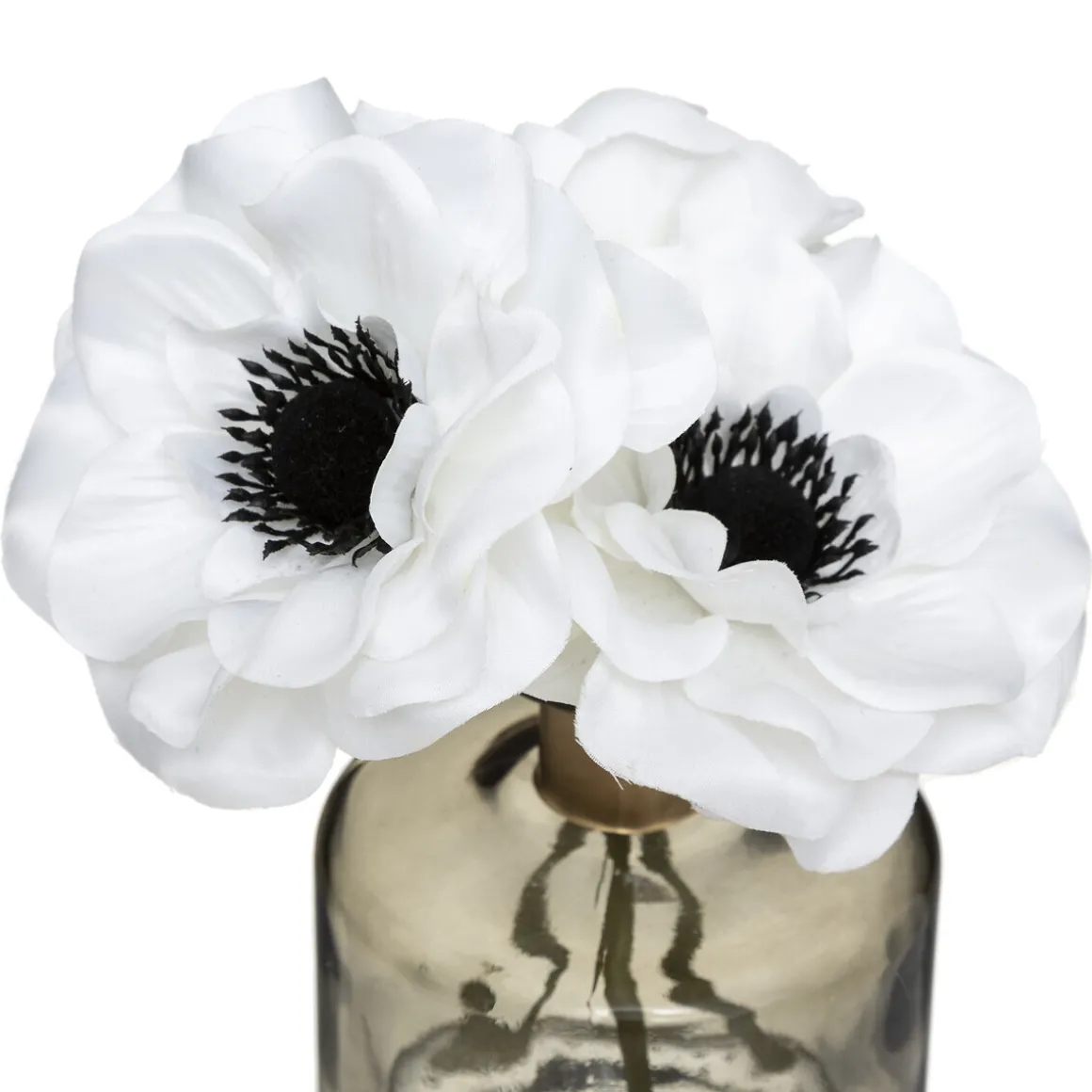 Composition anémone artificielle avec vase