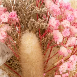 Composition boule fleurs séchées