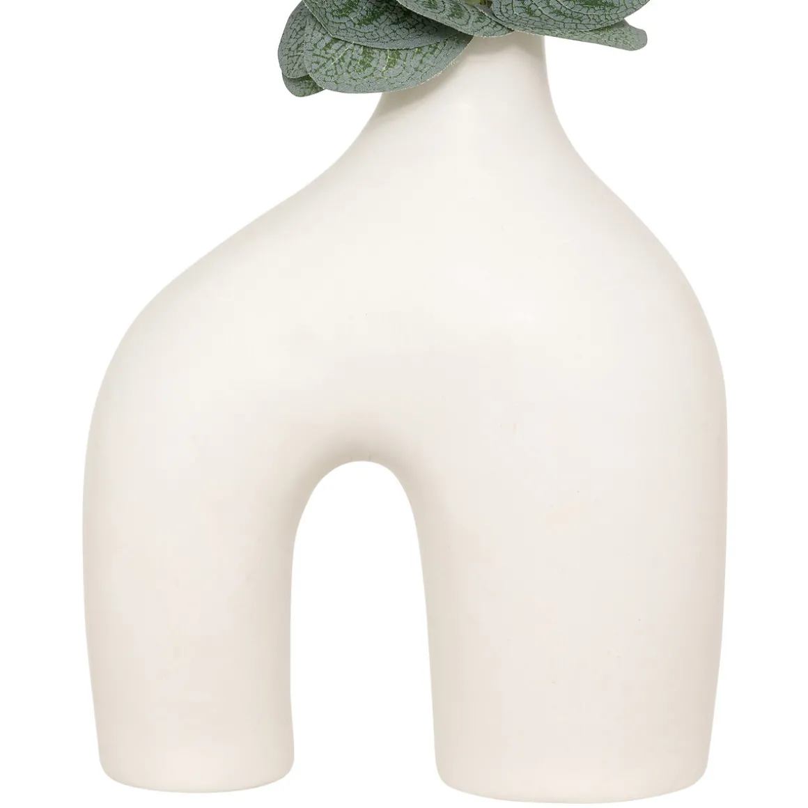 Composition Eucalyptus avec vase "Suza"