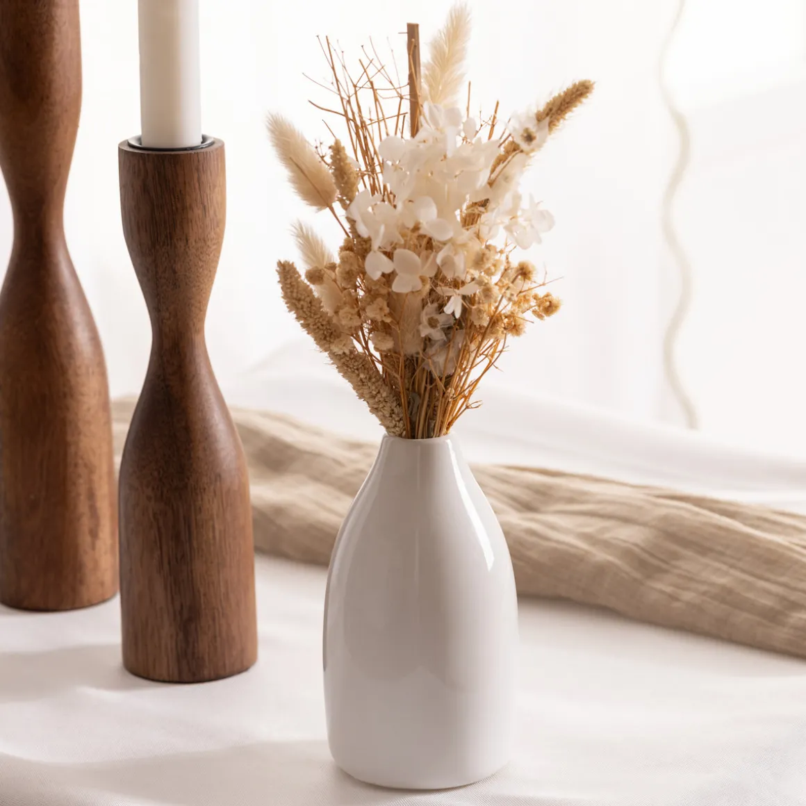 Composition fleurs séchées