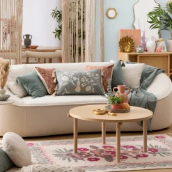 Coussin brodé "Wild"