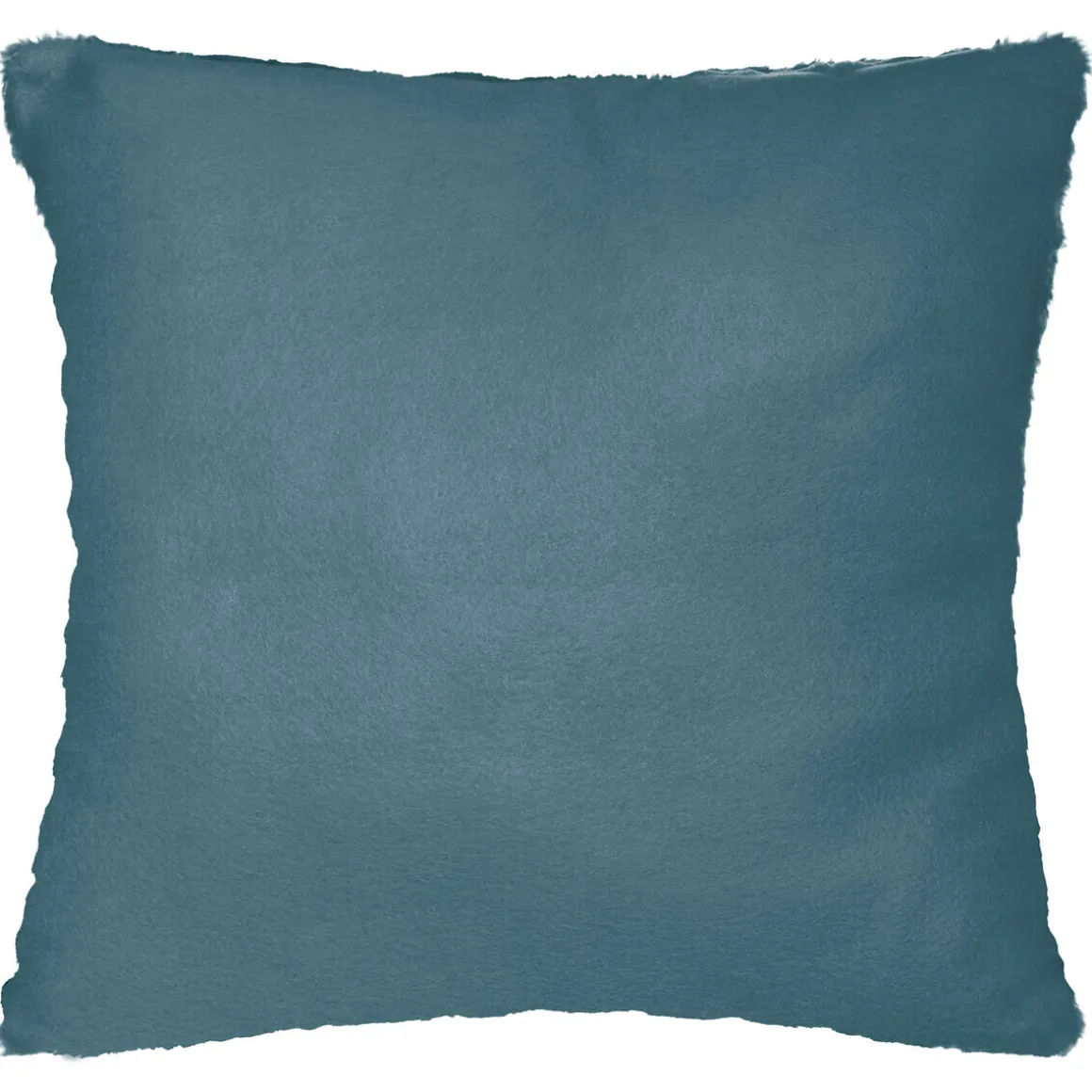 Coussin effet fourrure