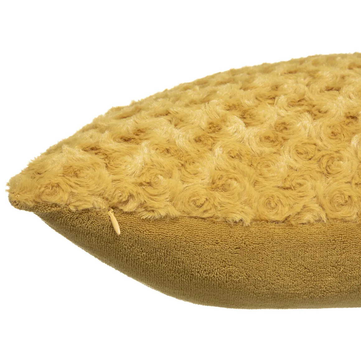 Coussin fourrure bouclé