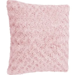 Coussin fourrure bouclé