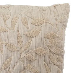 Coussin motif jacquard