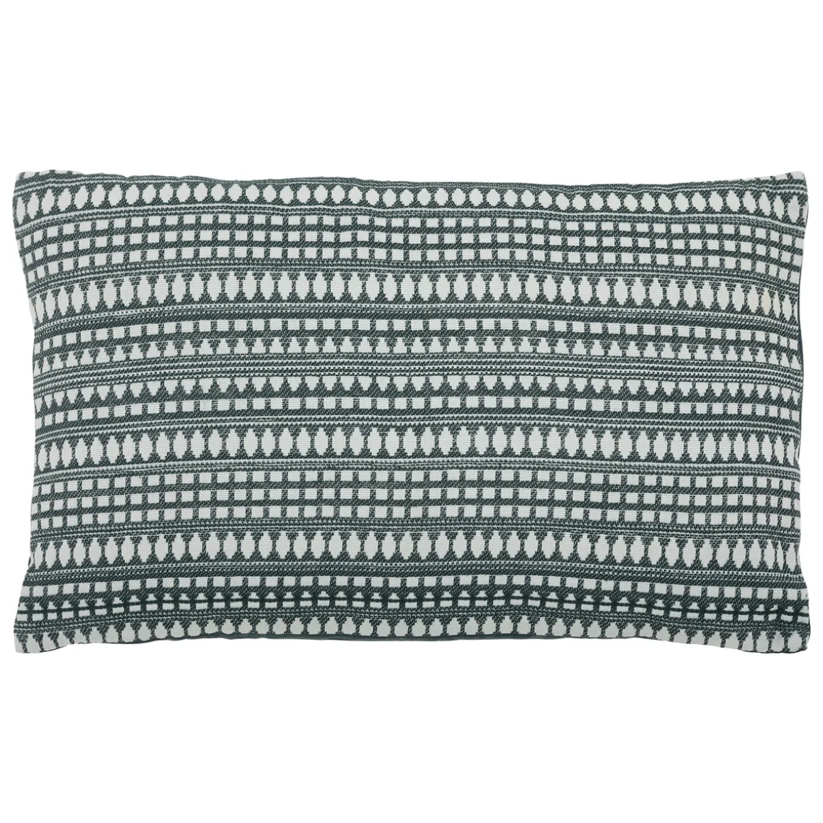 Coussin motifs jacquard "Micah"