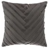 Coussin "Tressé", velours