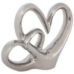 Déco à poser double coeur "Safina"