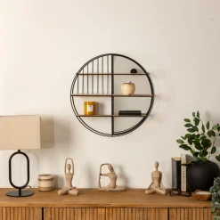 Etagère murale avec miroir "Zina"