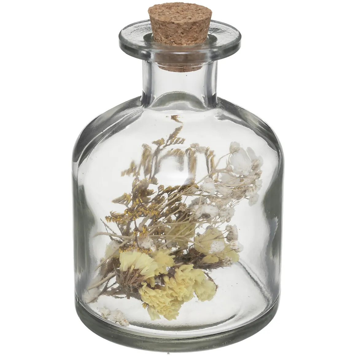 Fleurs séchées bouteille