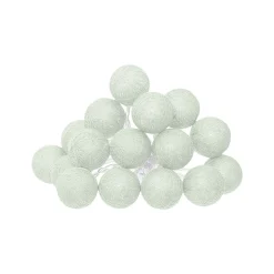 Guirlande LED 16 boules, pile