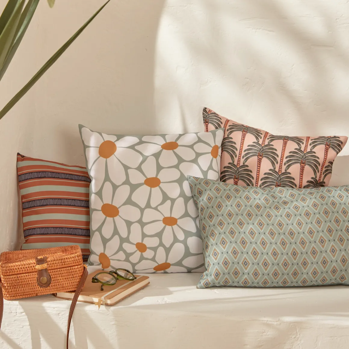 Housse de coussin d'extérieur "Talia"