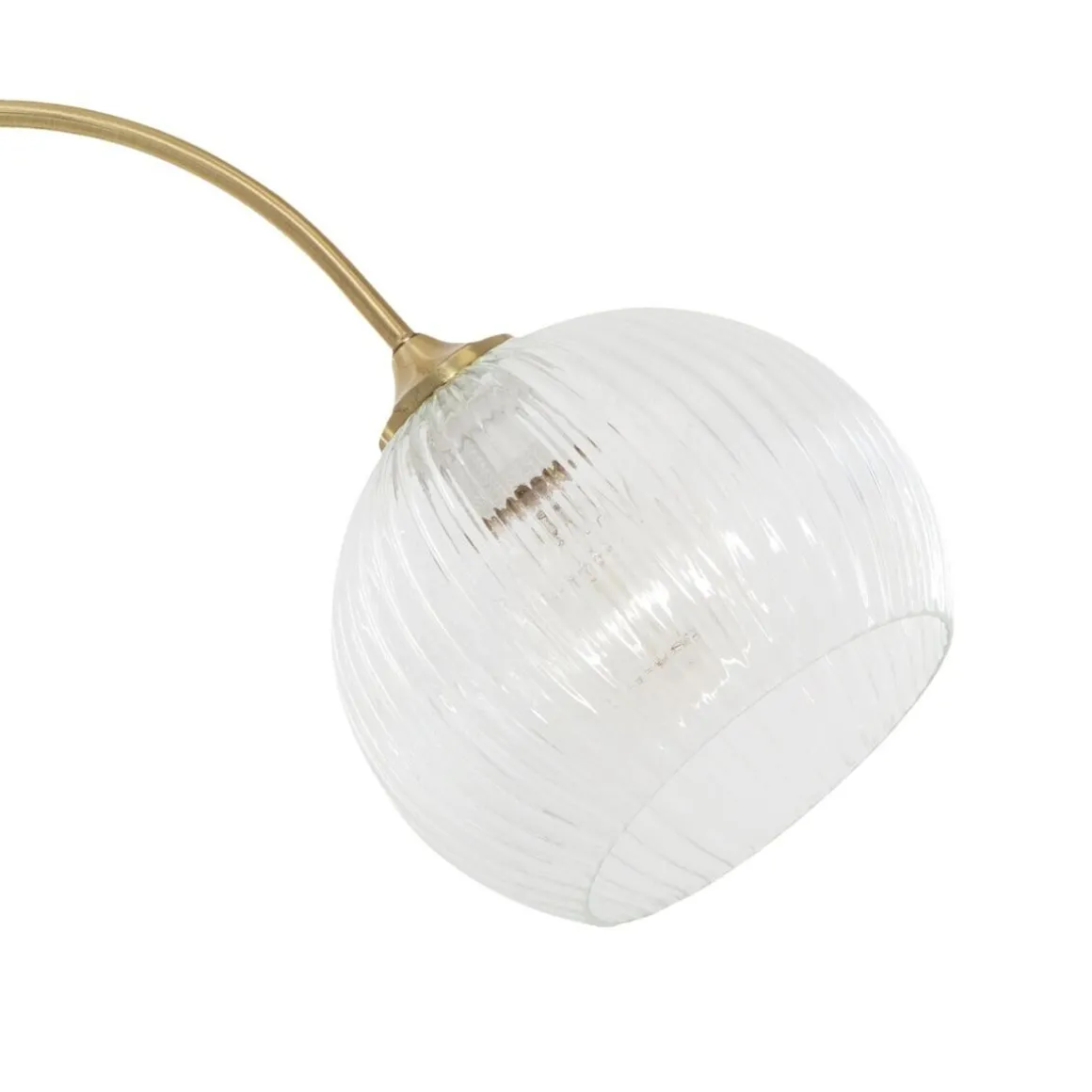 Lampadaire arc "Laye", marbre