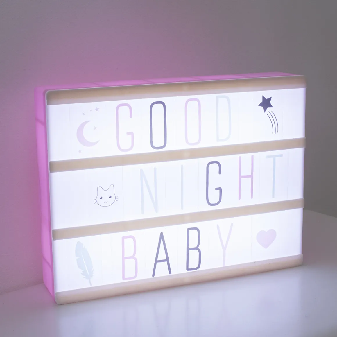 Lampe boîte lumineuse enfant
