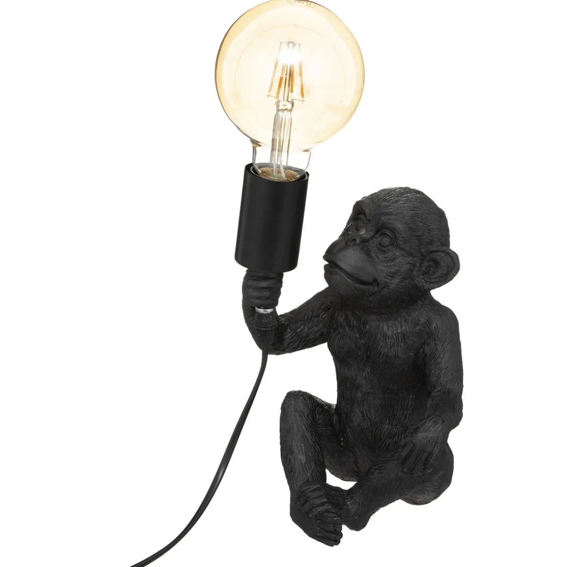 Lampe singe, résine