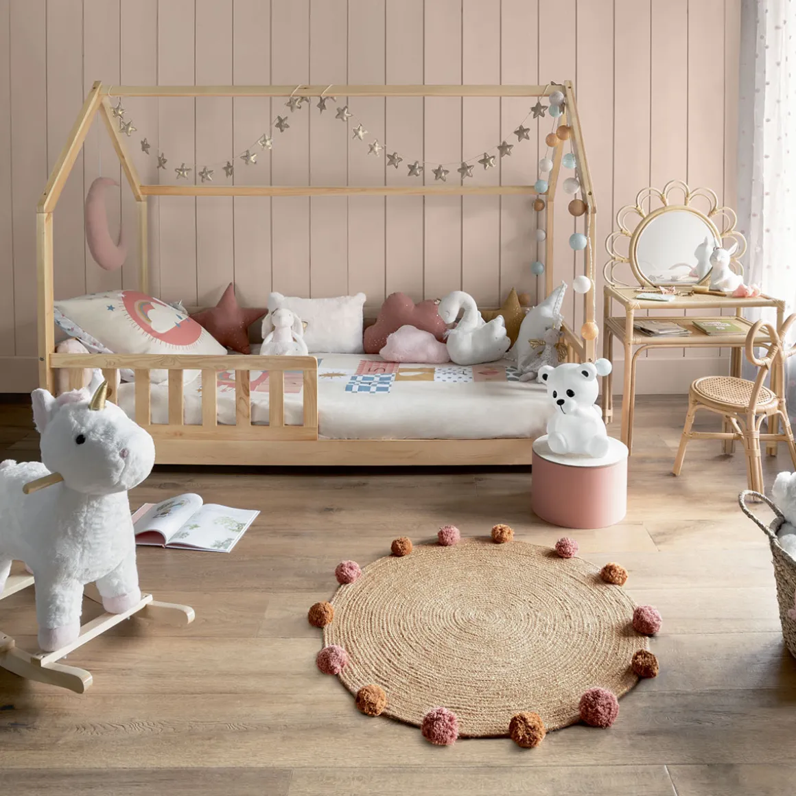 Lit cabane enfant "Bosco"