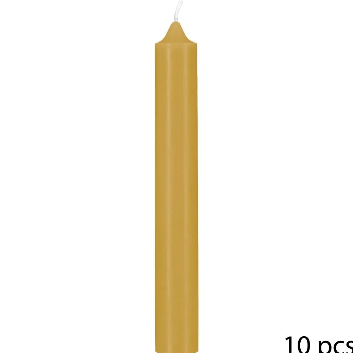 Lot de 10 bougies bâtons