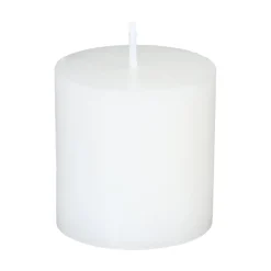 Lot de 4 bougies rustiques "Olia"