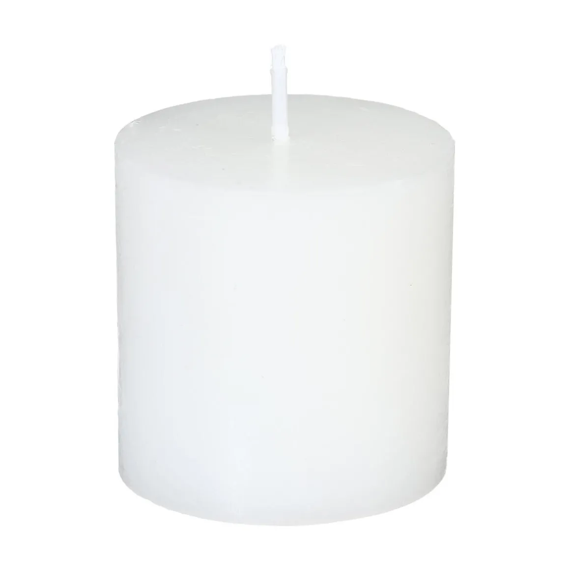 Lot de 4 bougies rustiques "Olia"