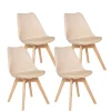 Lot de 4 chaises "Baya"
