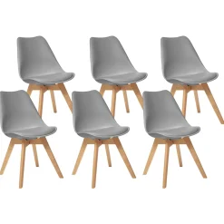 Lot de 6 chaises "Baya"