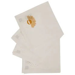 Lot de 4 serviettes de table "Solaris"