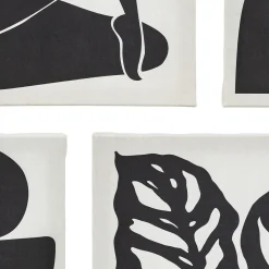 Lot de 5 toiles imprimées