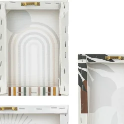 Lot de 5 toiles imprimées