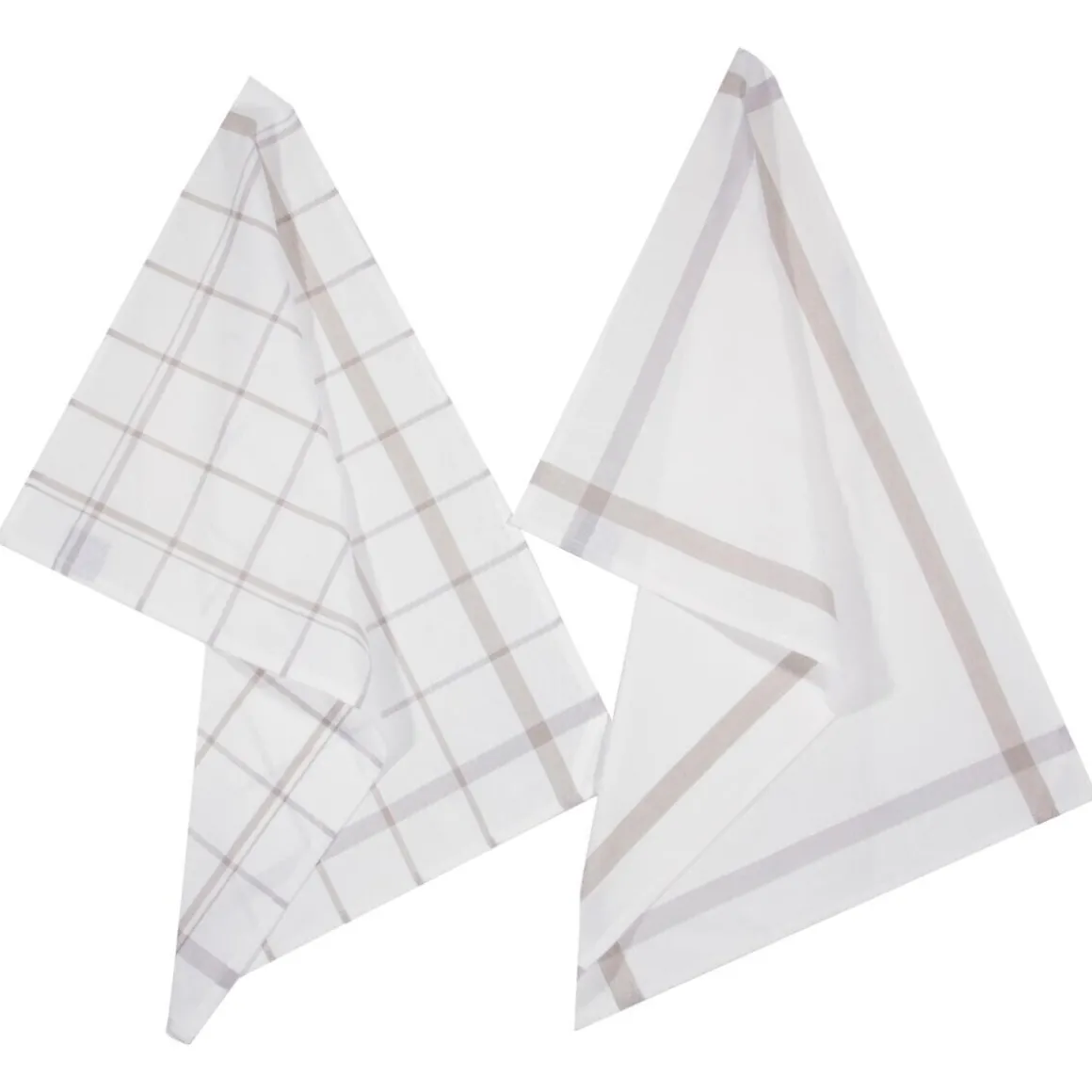 Lot de 2 torchons coton