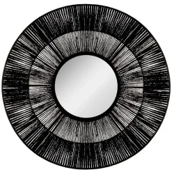 Miroir "Barbara" noir