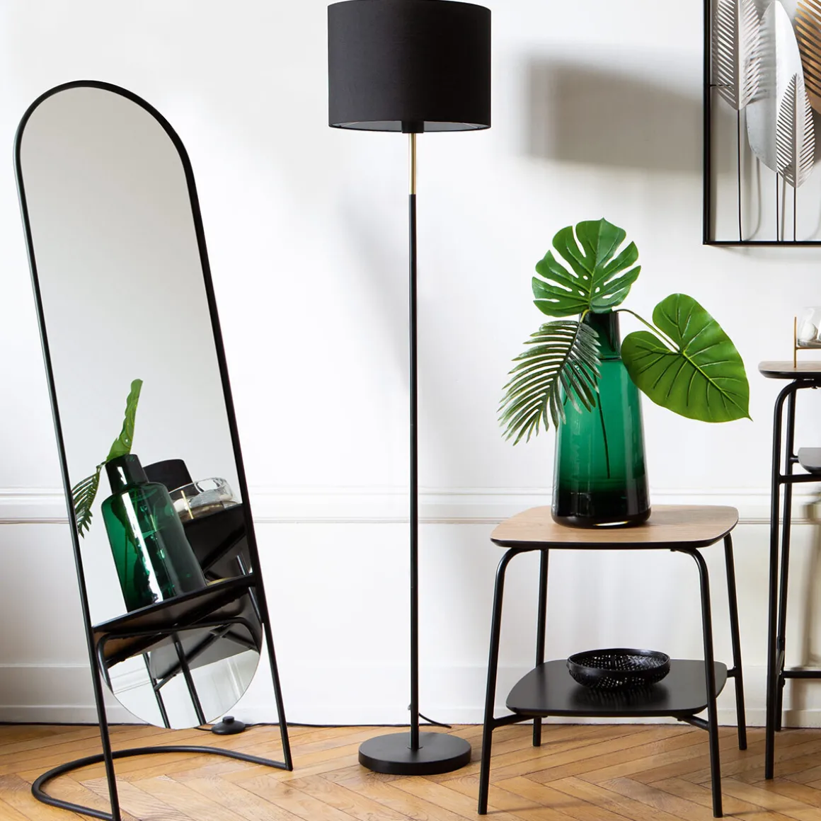 Miroir sur pied "Jef"